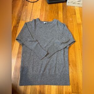 Halogen Gray Crew Neck Sweater